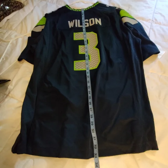 NFL Nike Seahawks on field Wilson jersey. Size XL - Picture 4 of 7